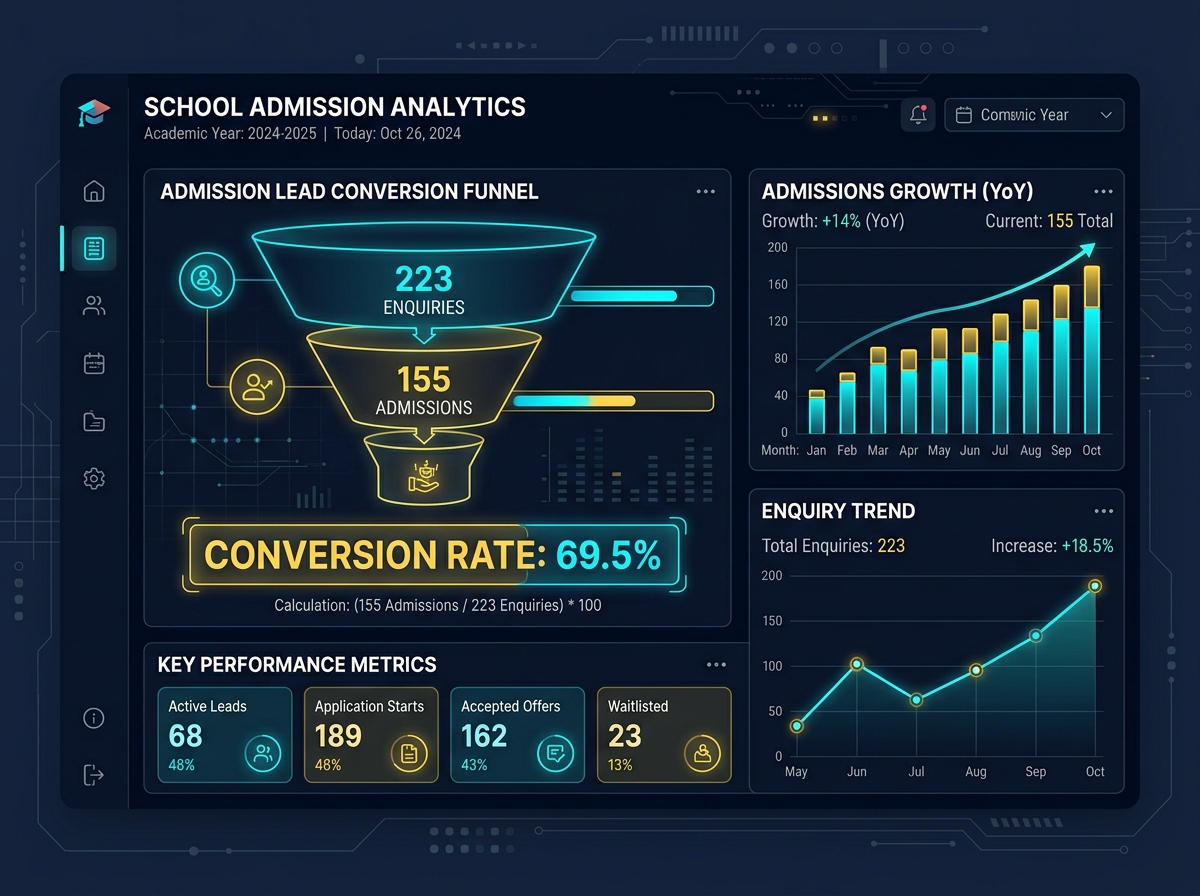 Admission Growth Analytics